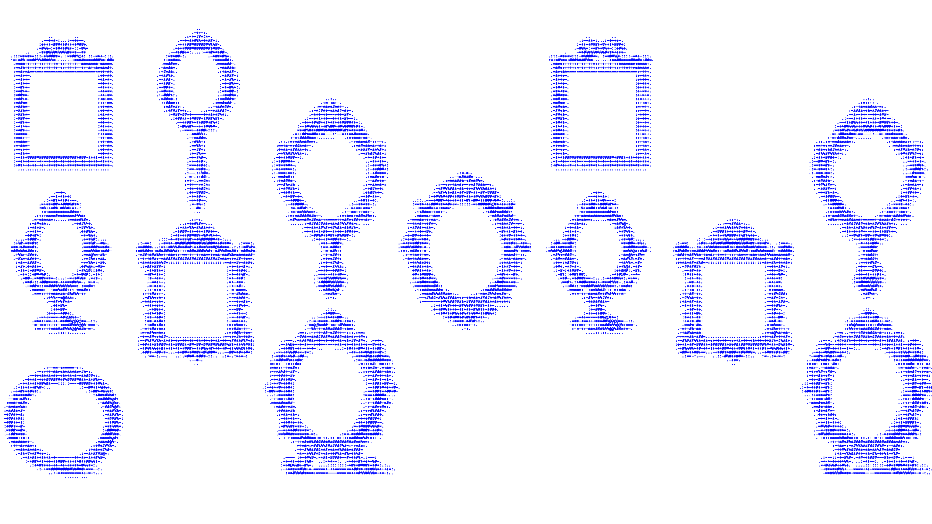 ASCII MIRRORS TRANSPARENT